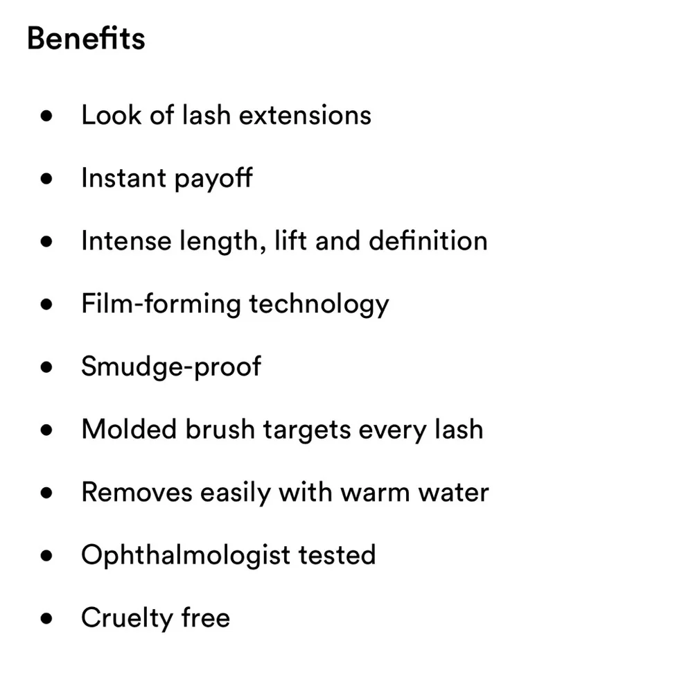 $7❤️‍🔥 Hourglass Unlocked Instant Extensions Mascara 👁️ NEW IN BOX